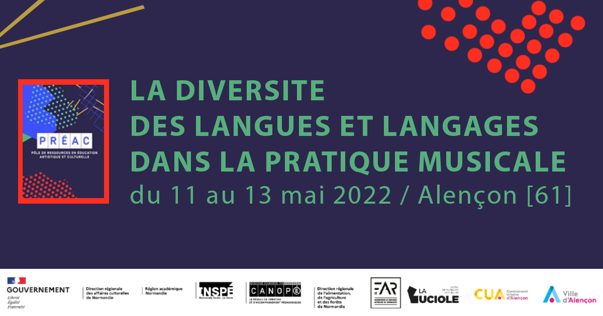 LA DIVERSITE DES LANGUES ET LANGAGES DANS LA PRATIQUE MUSICALE