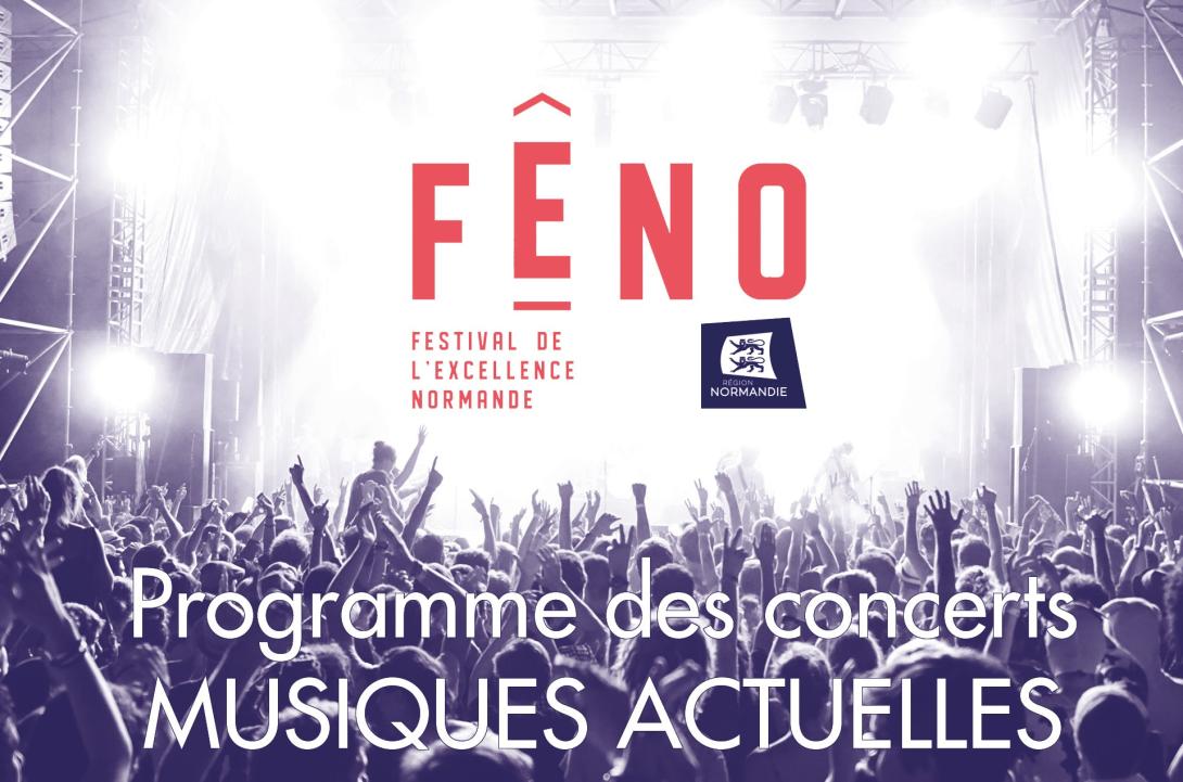 FÊNO : les concerts musiques actuelles programmés